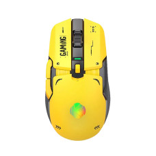 KGaming (KO3) Tri-Mode Wireless Gaming Mouse - Yellow